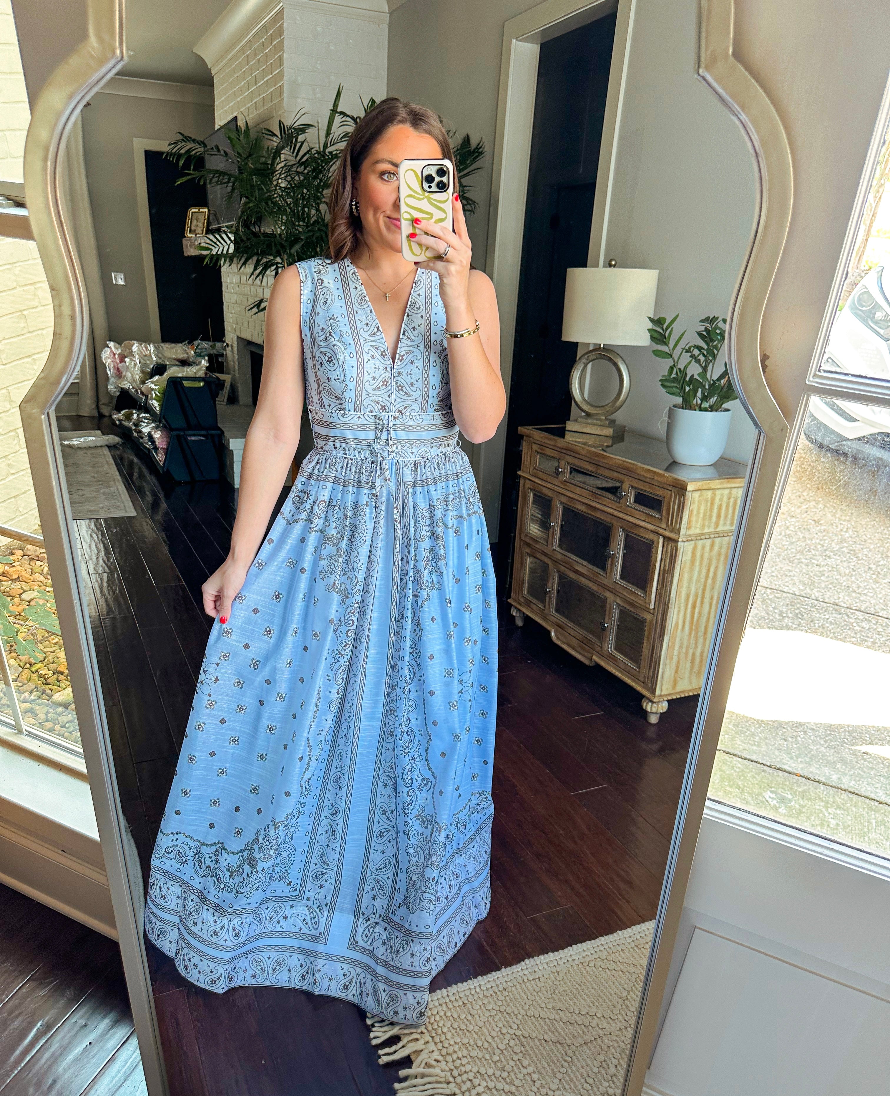Ellison Maxi Dress Kiwi main image 0
