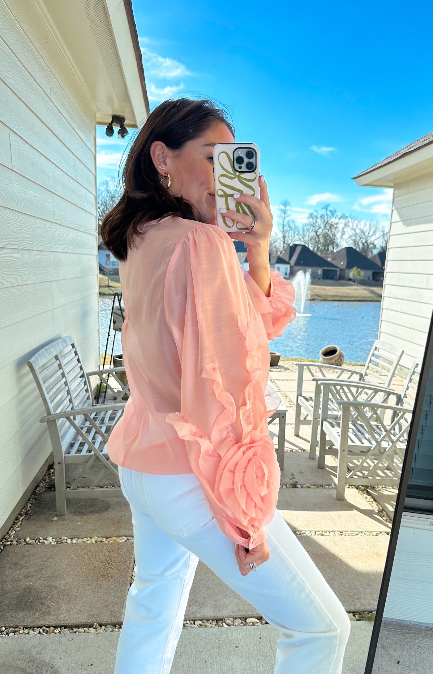 Rose Top - Light Pink