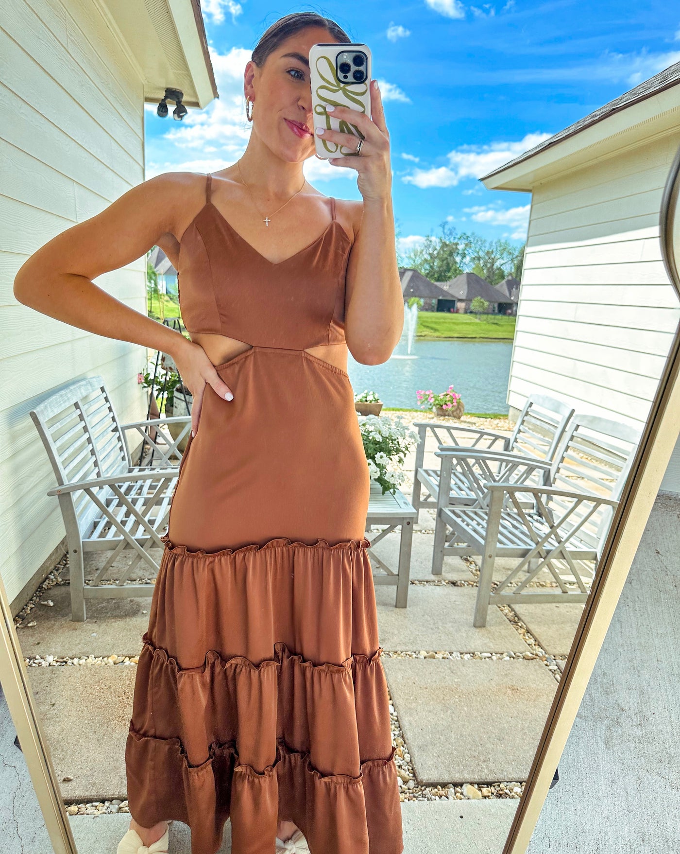 Story Maxi Dress - Bronze