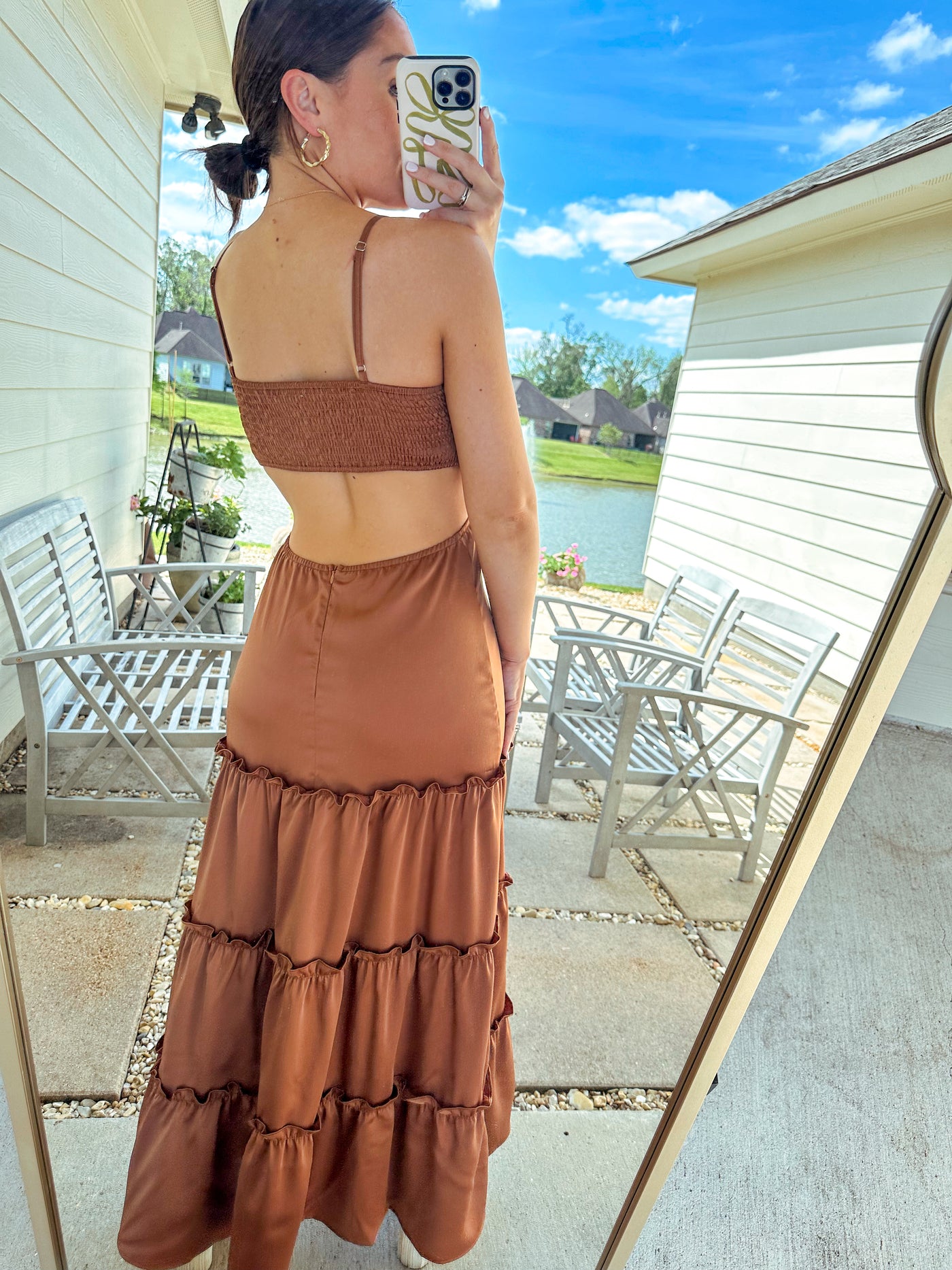 Story Maxi Dress - Bronze