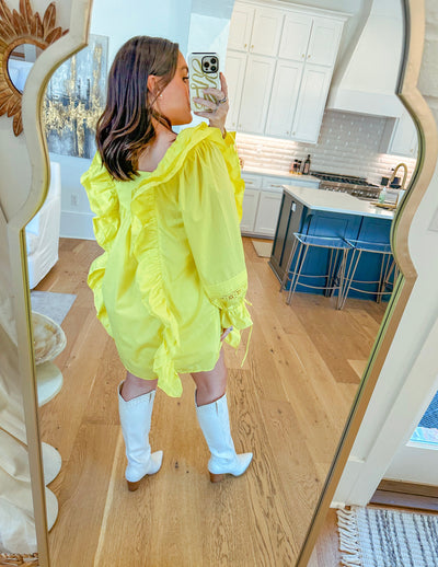 Chrissy Dress - Yellow