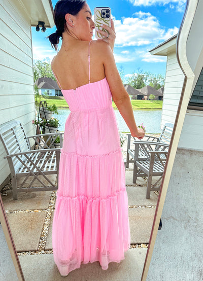 Ballet Tulle Maxi Dress