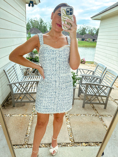 Tweed Mini Dress