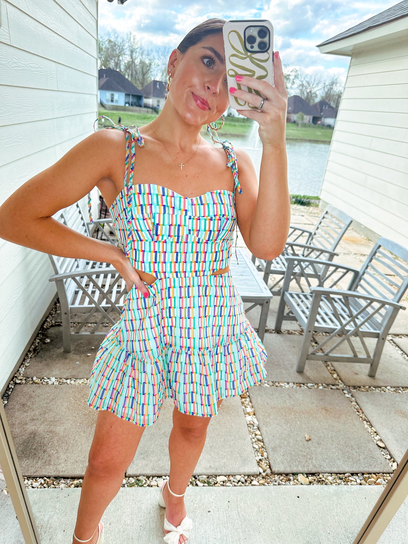 Spring Picnic Romper