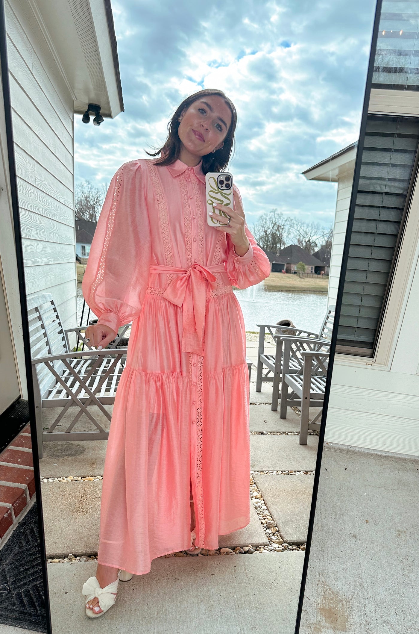 Pretty In Peach Maxi Dress