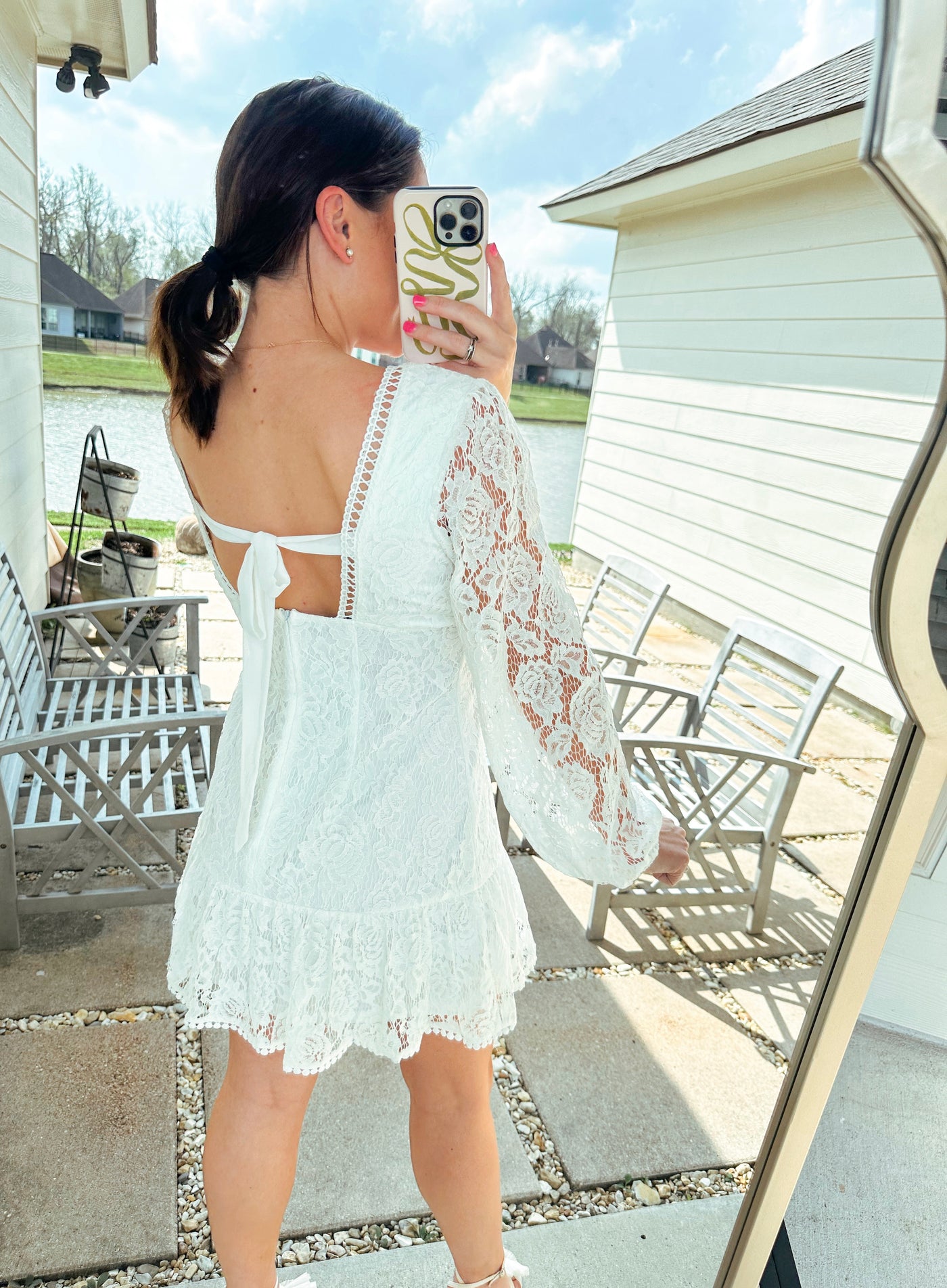 Lovely Lace Mini Dress