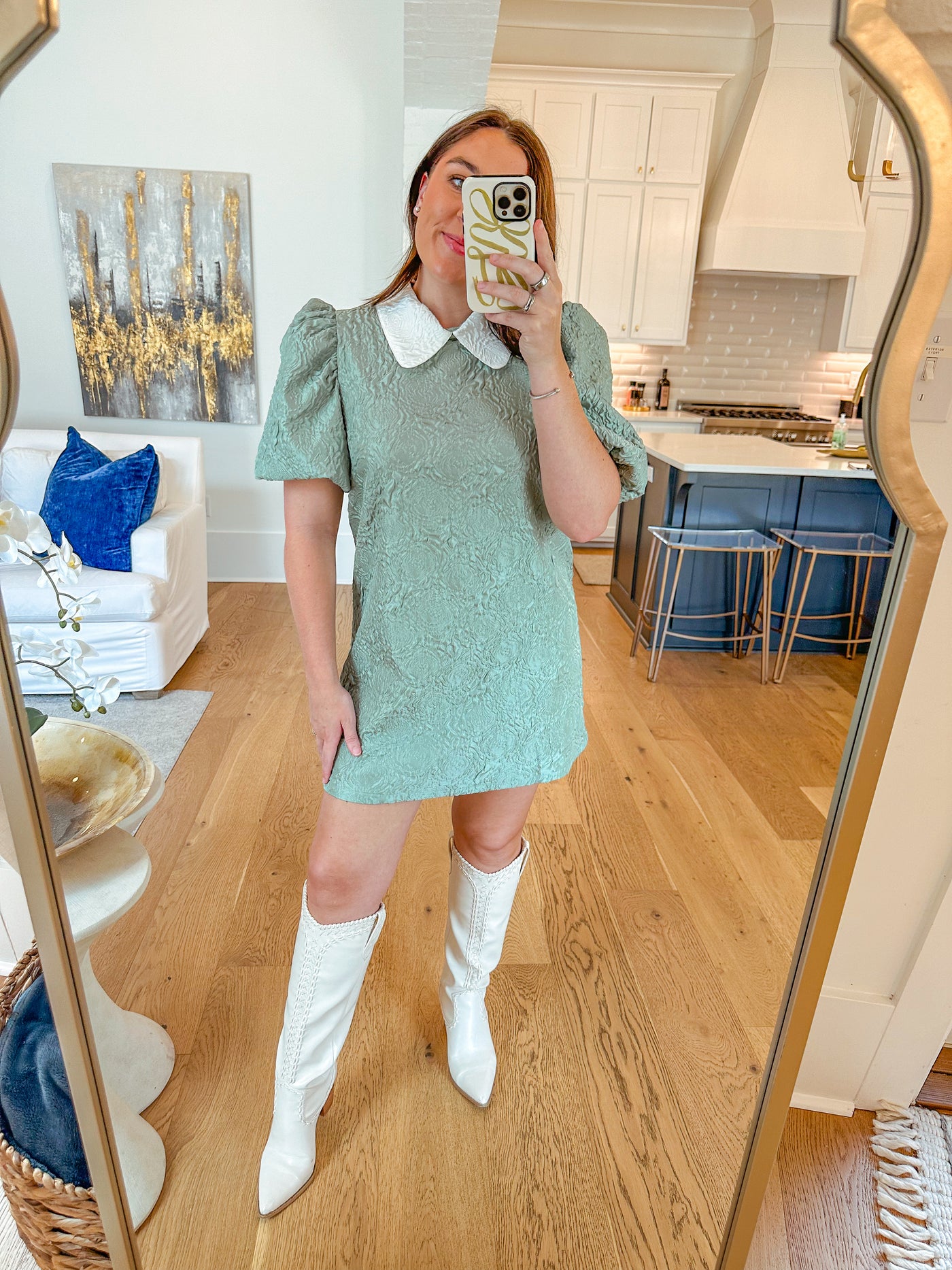 Sage Mini Dress