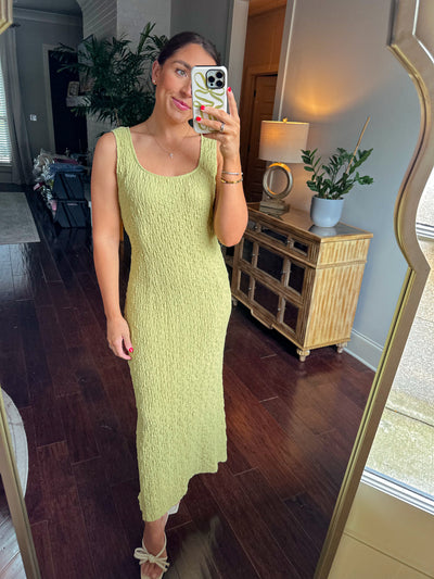 Allison Maxi Dress - Lime