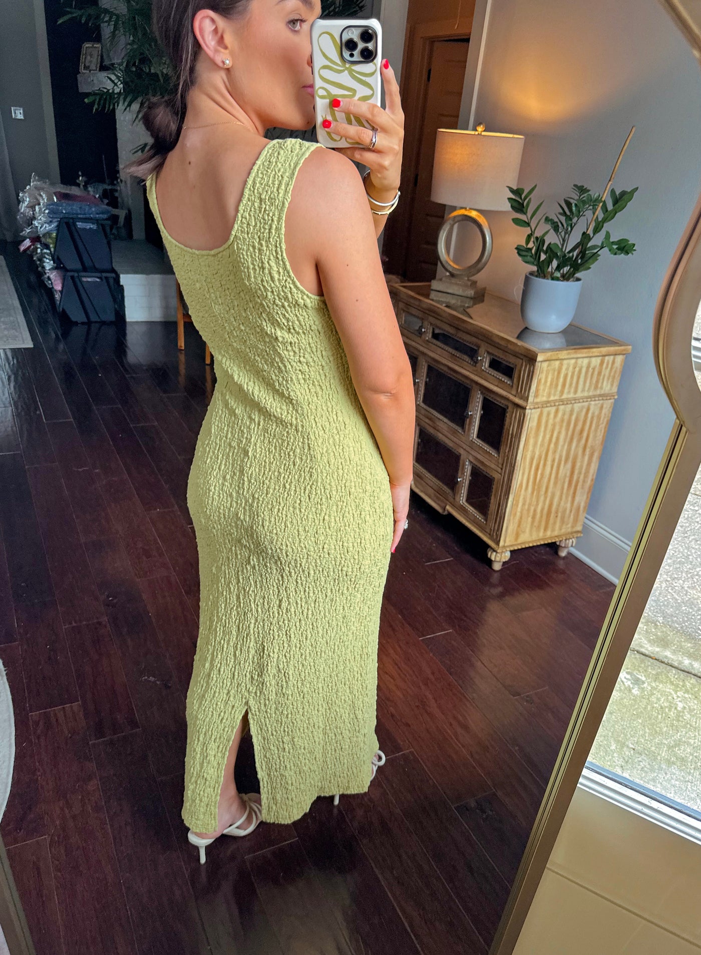 Allison Maxi Dress - Lime