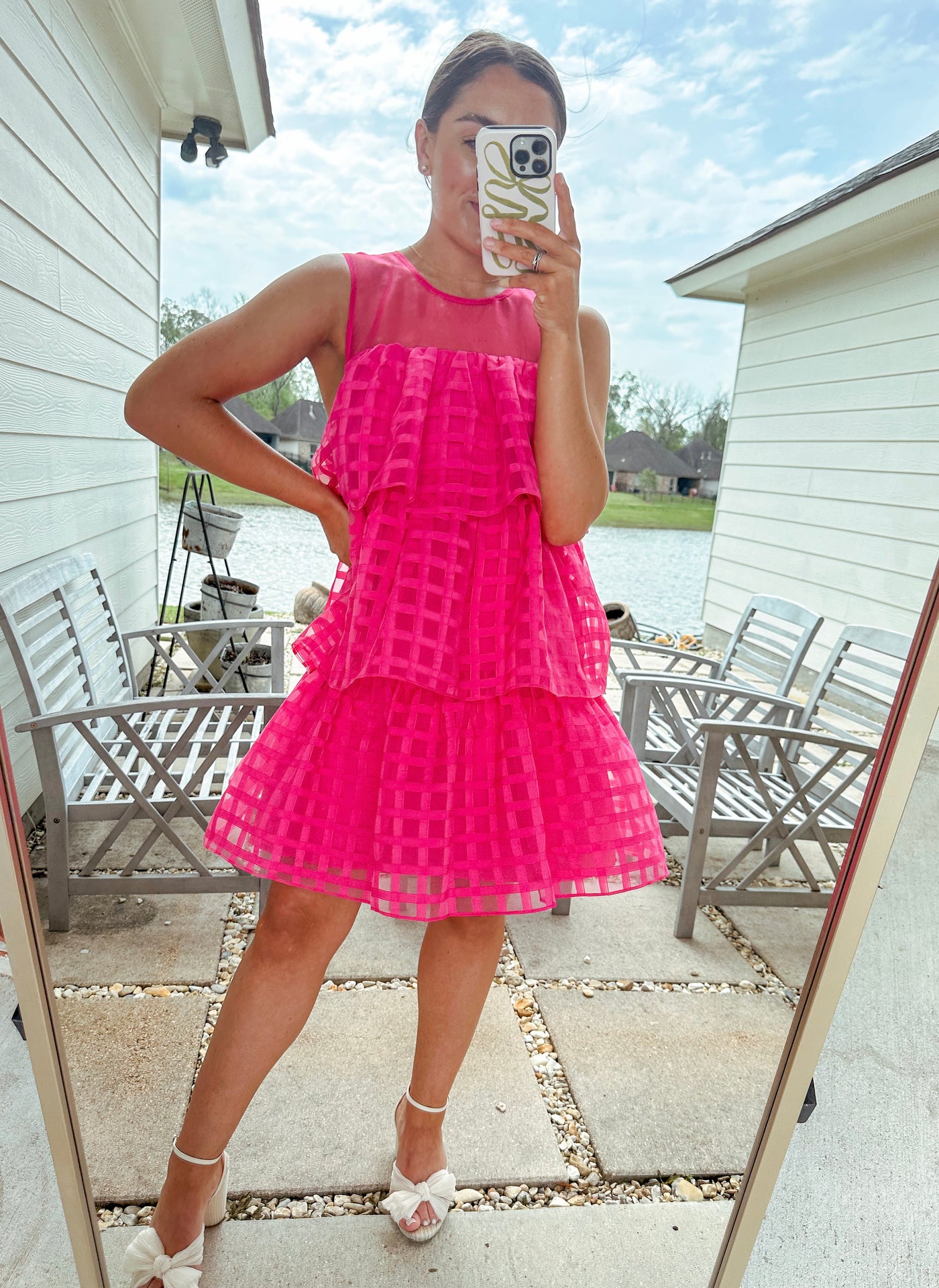 Remi Mini Dress - Fuschia