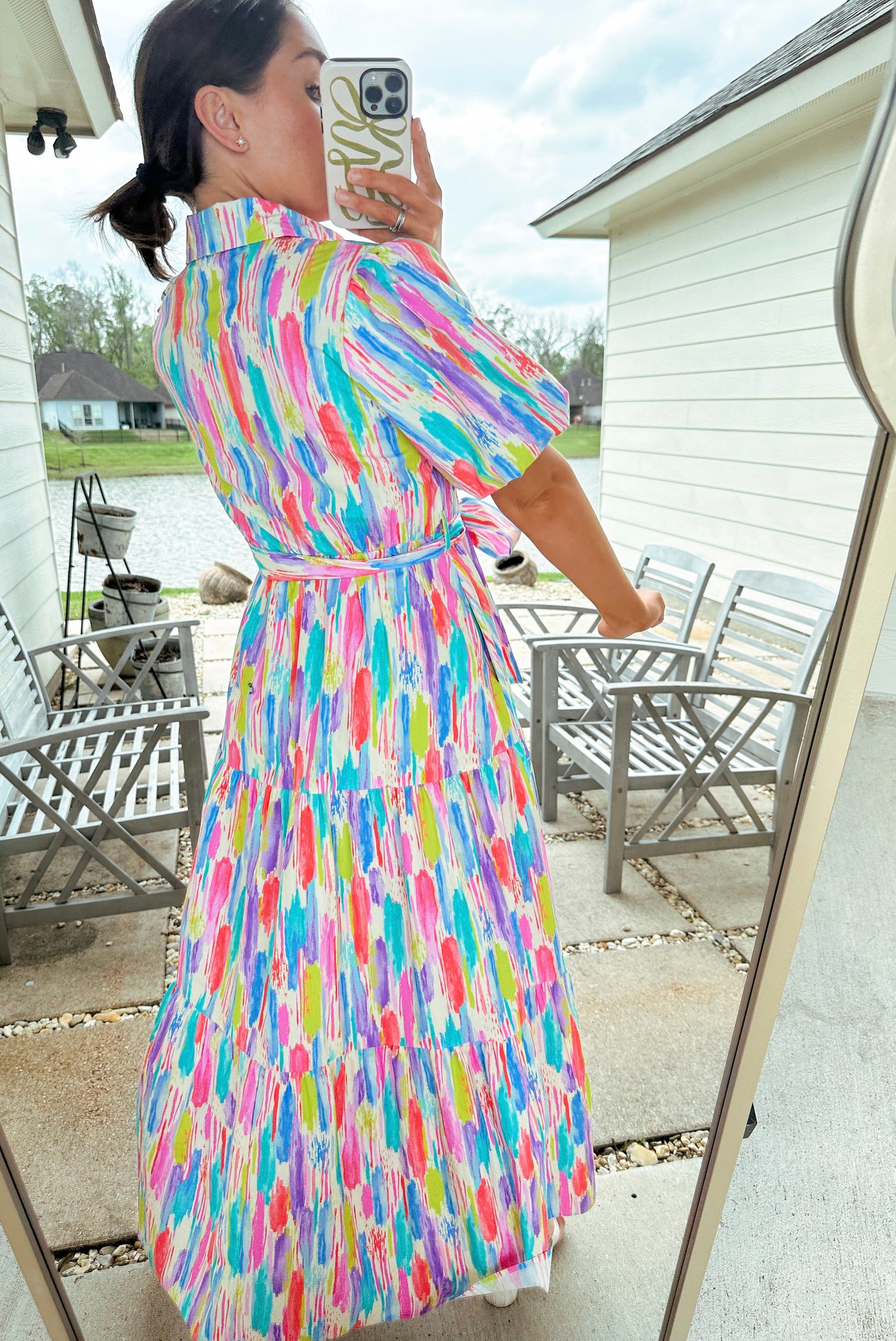 Colors of Spring Maxi Dress