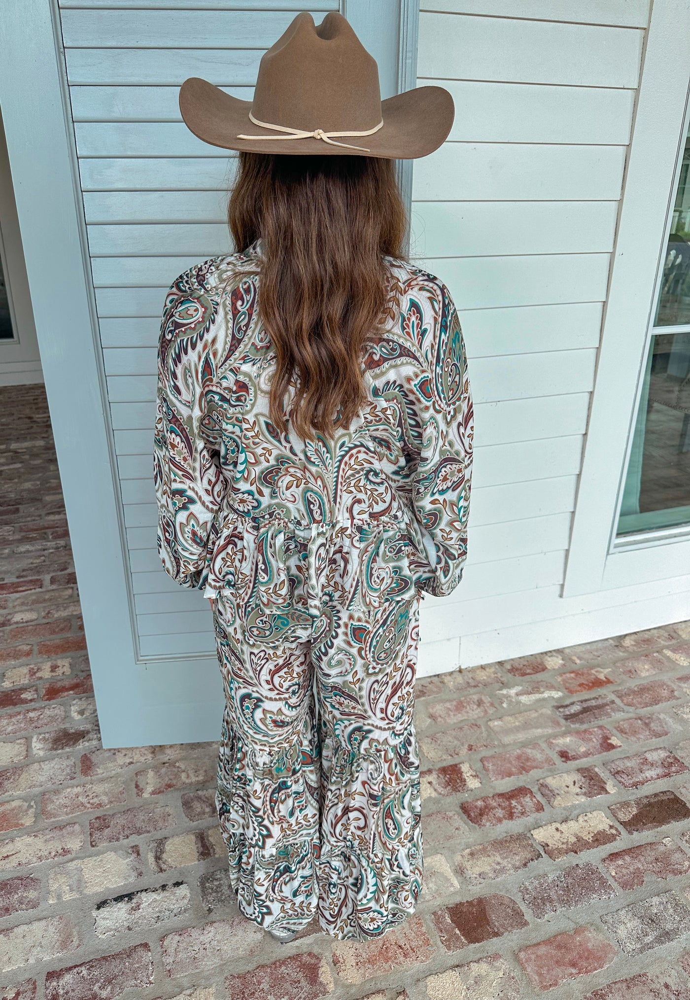 Paisley Set - Green