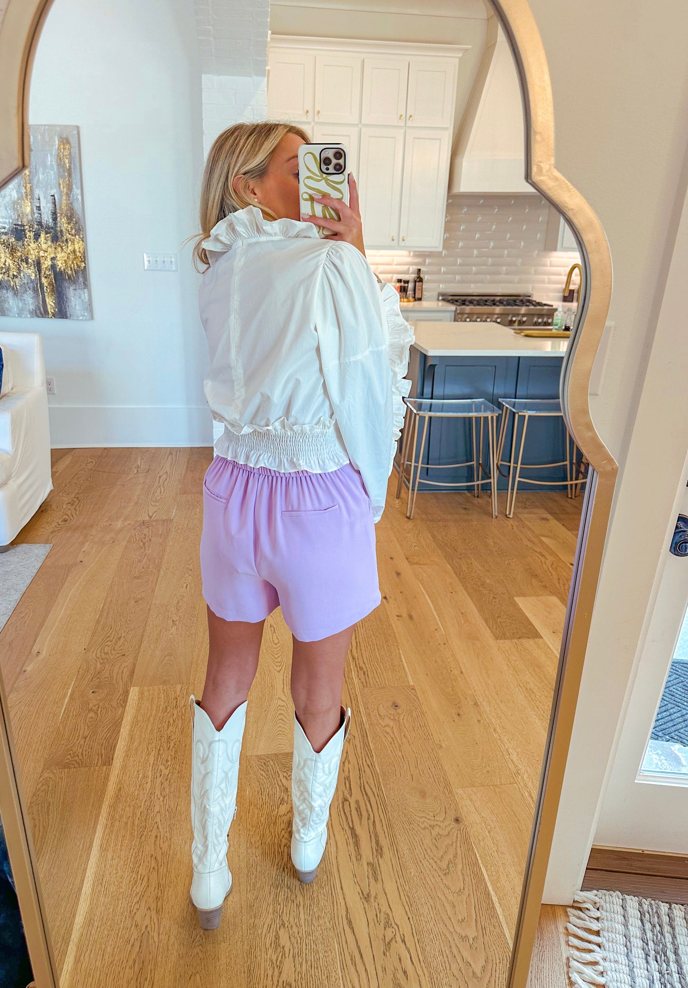 Brooke Shorts - Lavender