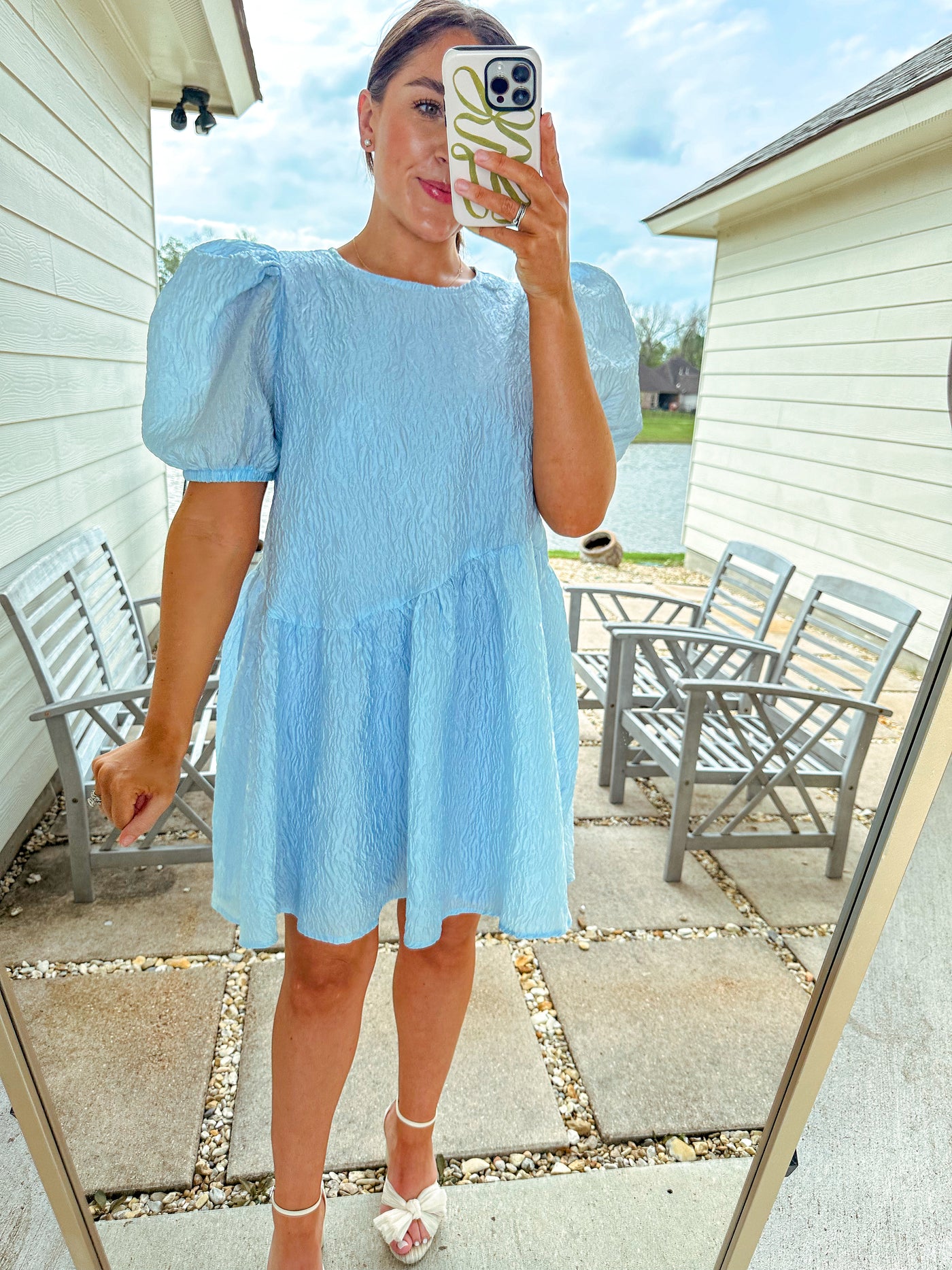 Eden Dress - Sky Blue