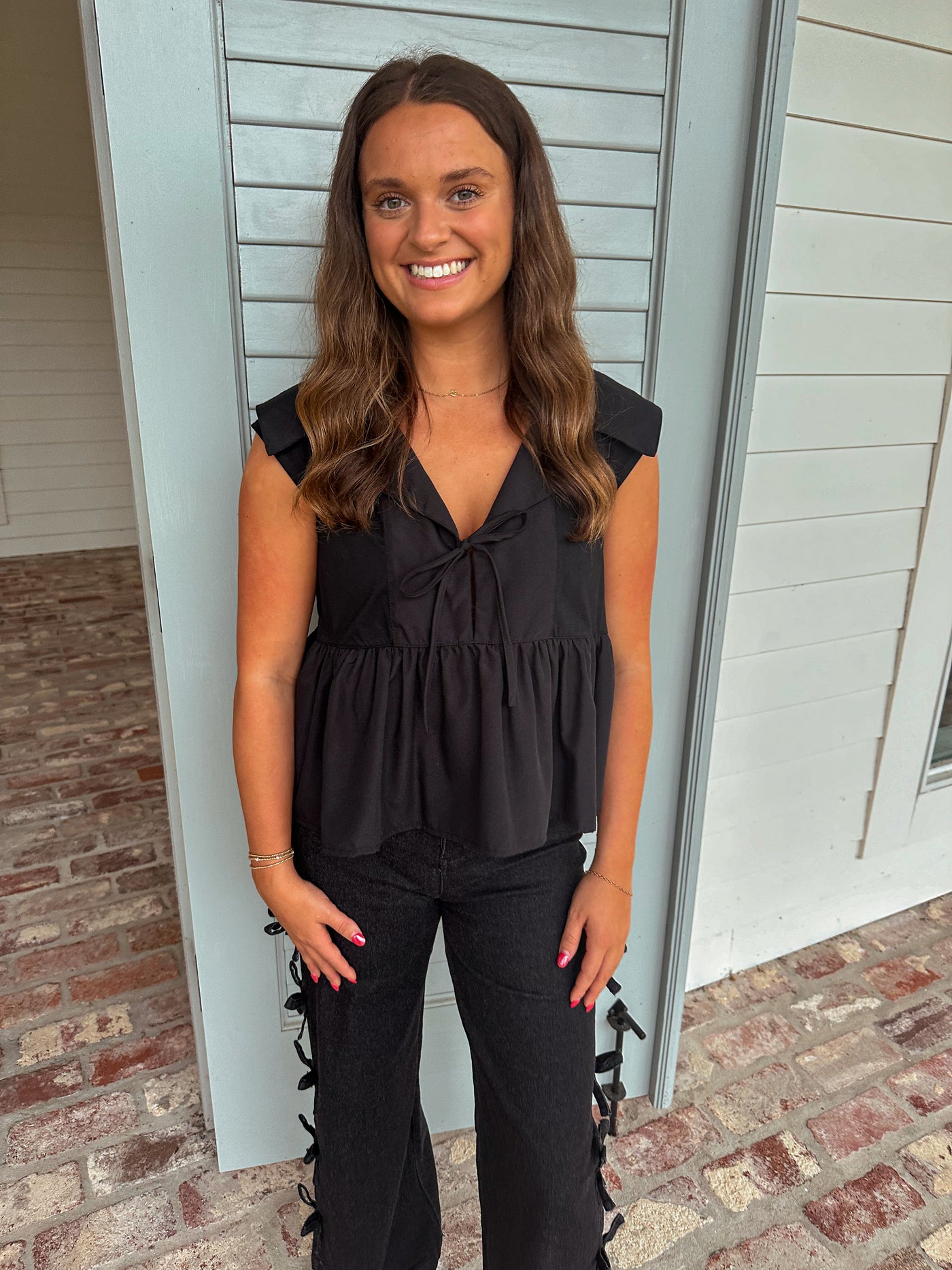 Sailor Top - Black