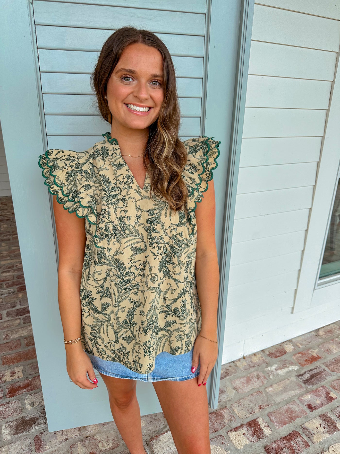 Mckee Top - Olive