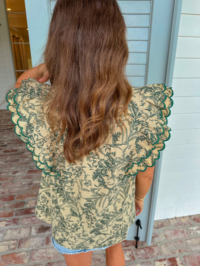 Mckee Top - Olive