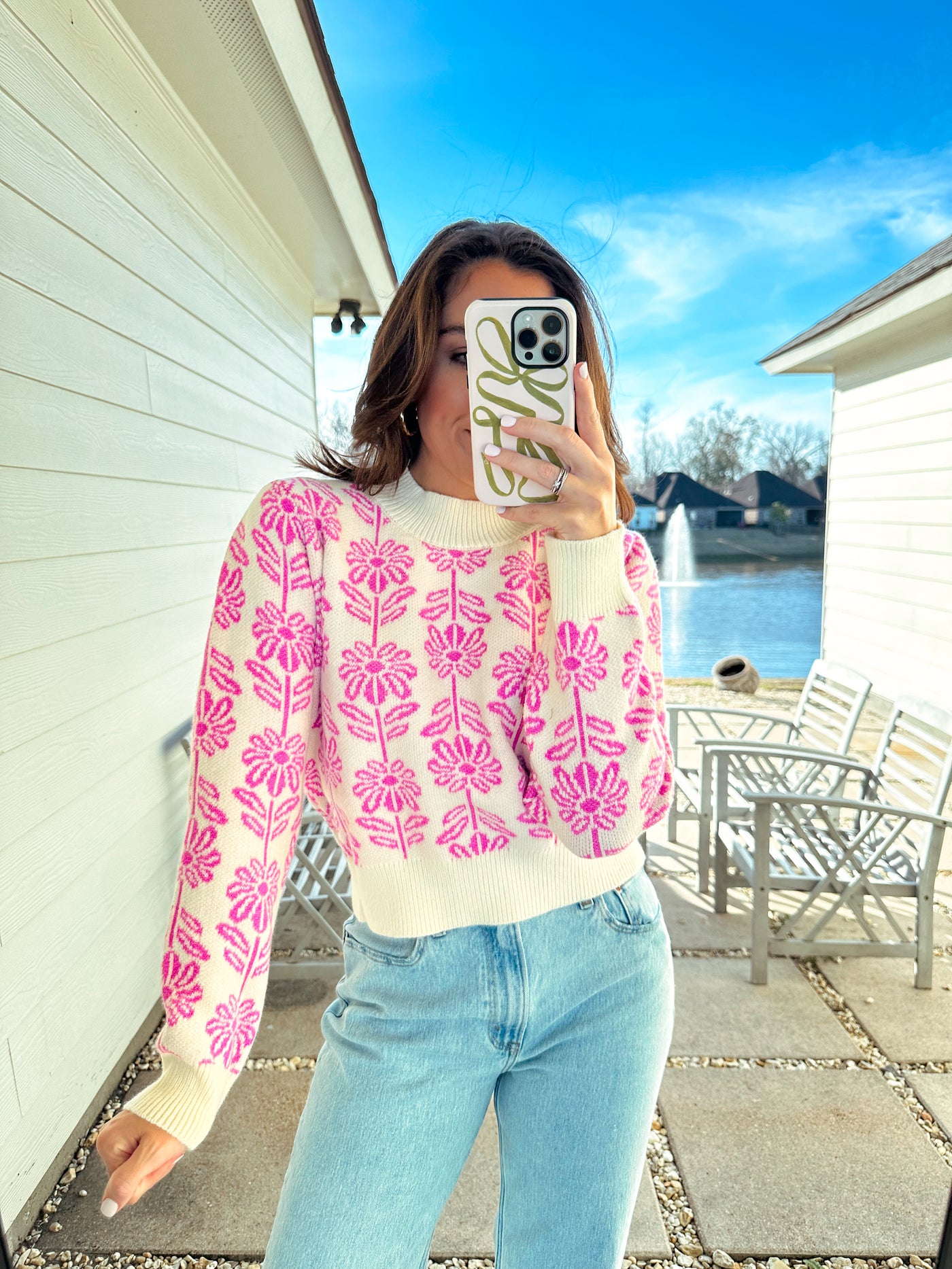 Flower Power Sweater