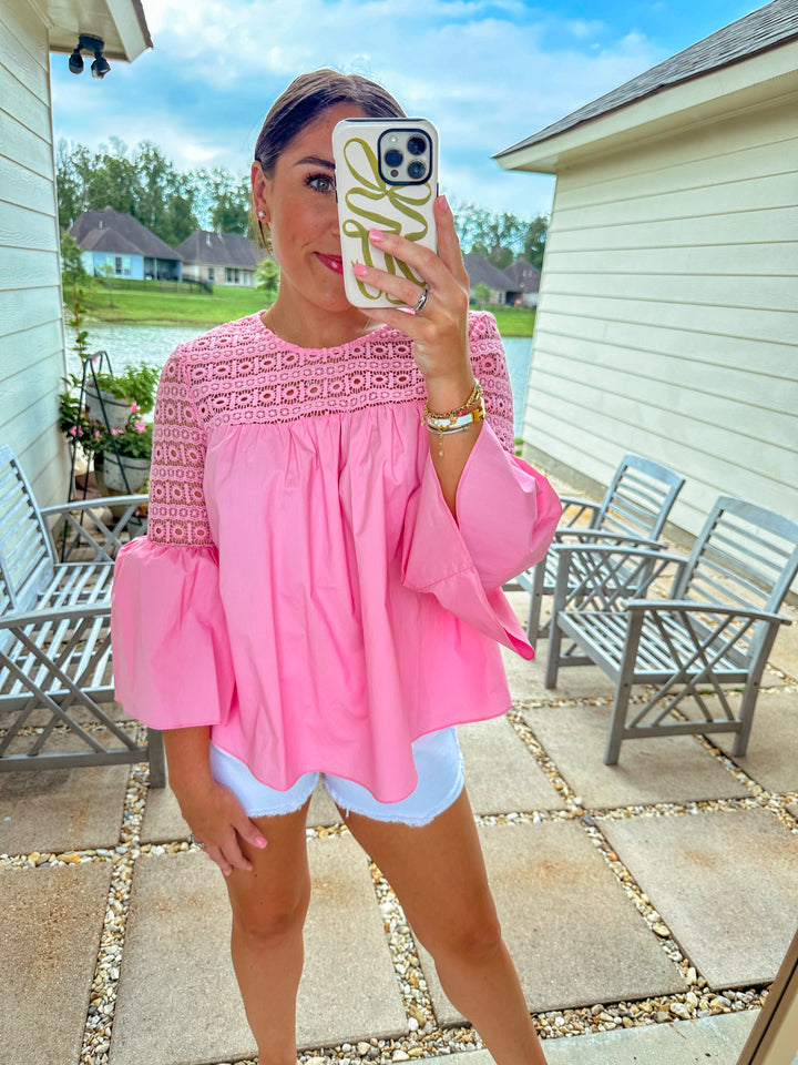 Buy Gemma Pleated Blouse | Johnny Was