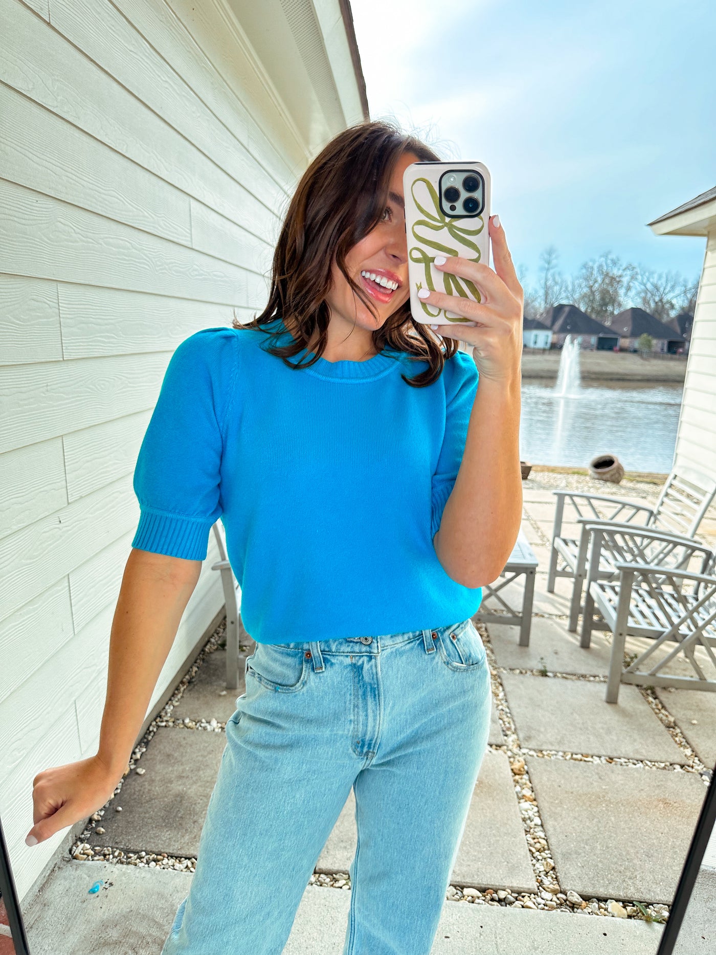 Spring Staple Sweater - Teal