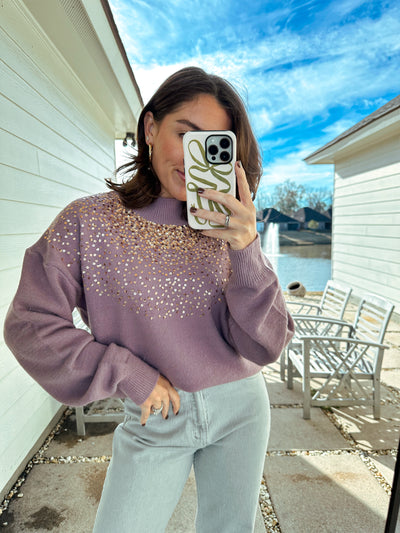 Sequin Sweater