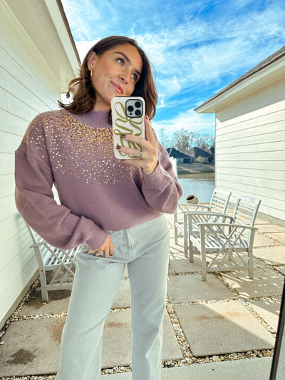 Sequin Sweater