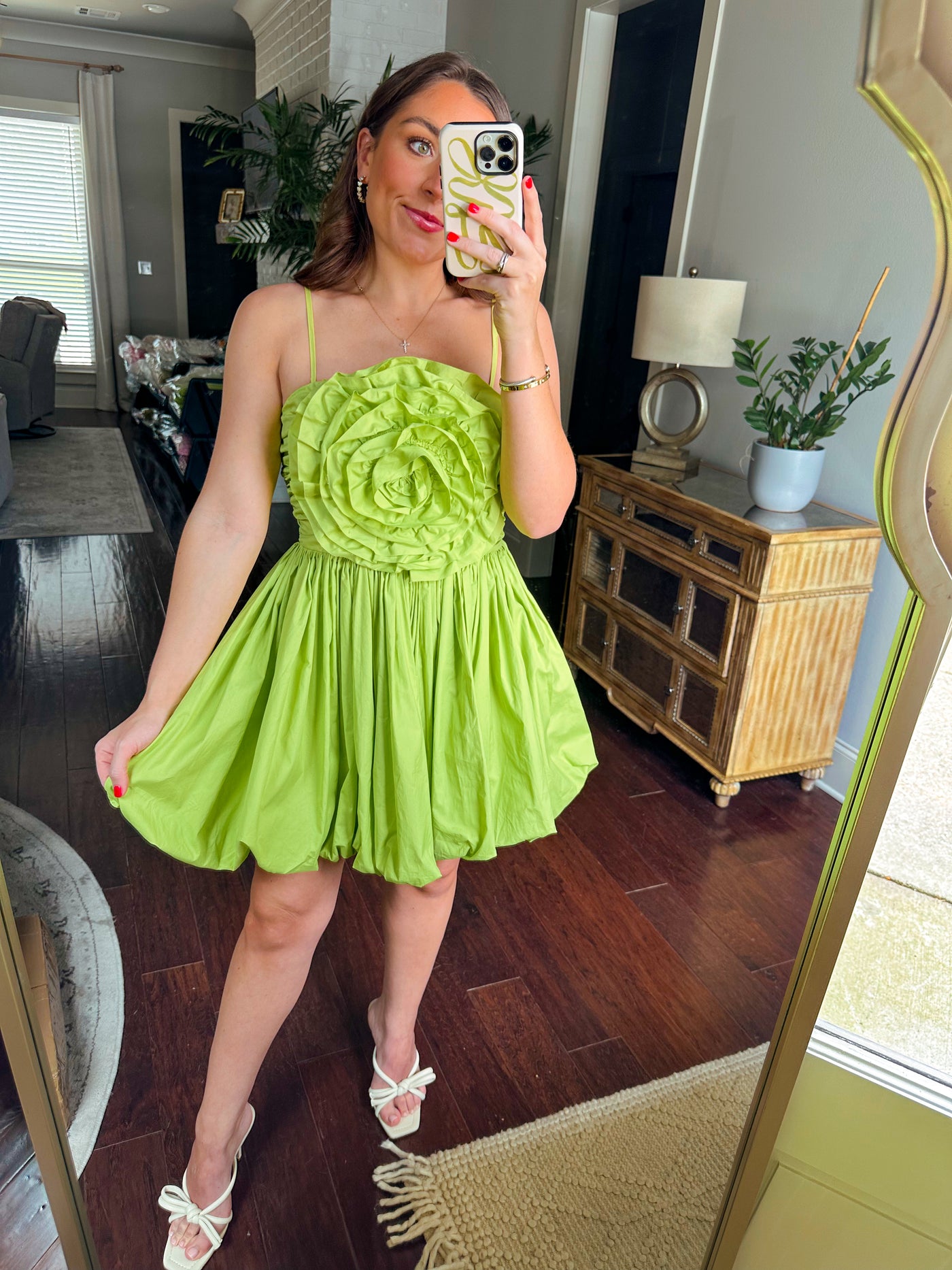 Lime Mini Dress