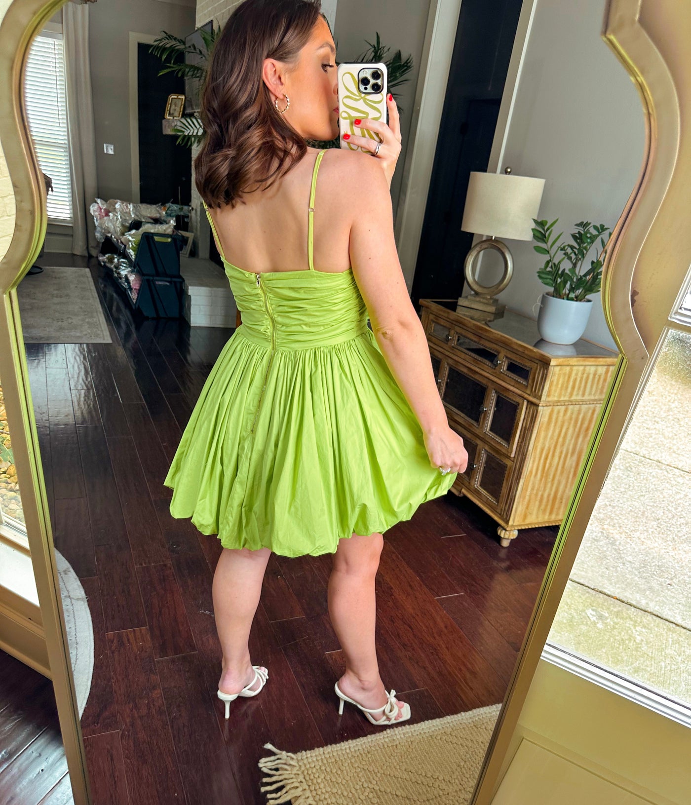 Lime Mini Dress