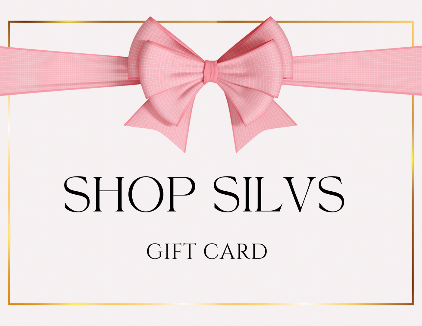 Shop Silvs Gift Card